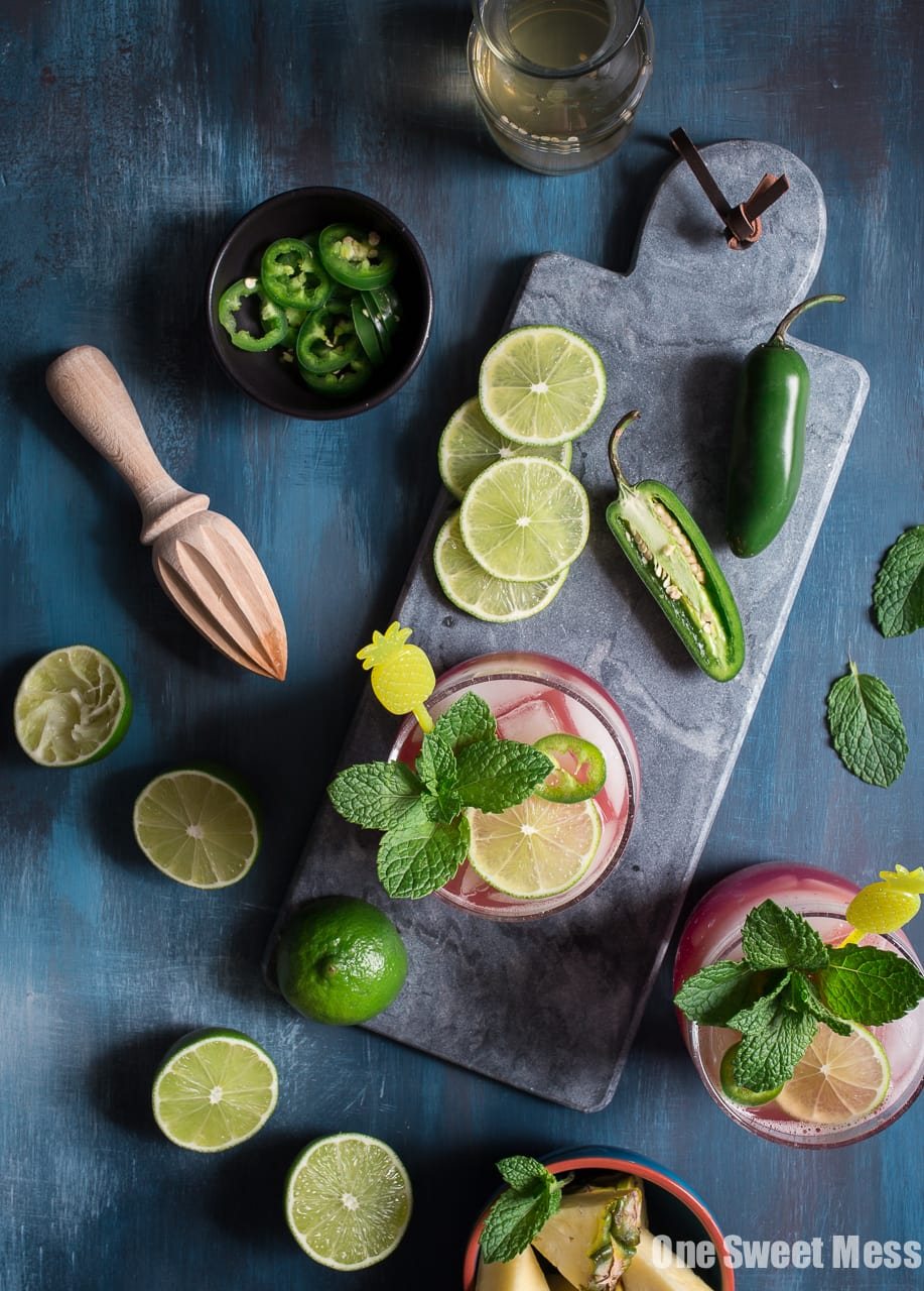 Cranberry Pineapple Jalapeno Margarita