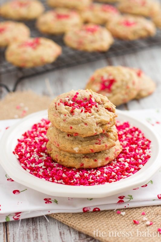 Cream Cheese Funfetti Cookies