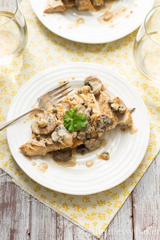Creamy Dijon Chicken with Mushrooms