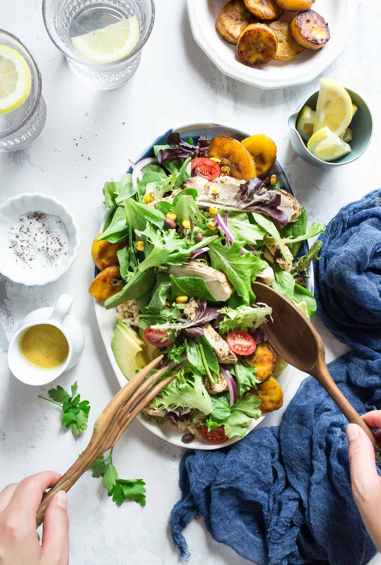 Cuban-Style Grilled Chicken & Brown Rice Salad (Gluten-Free)