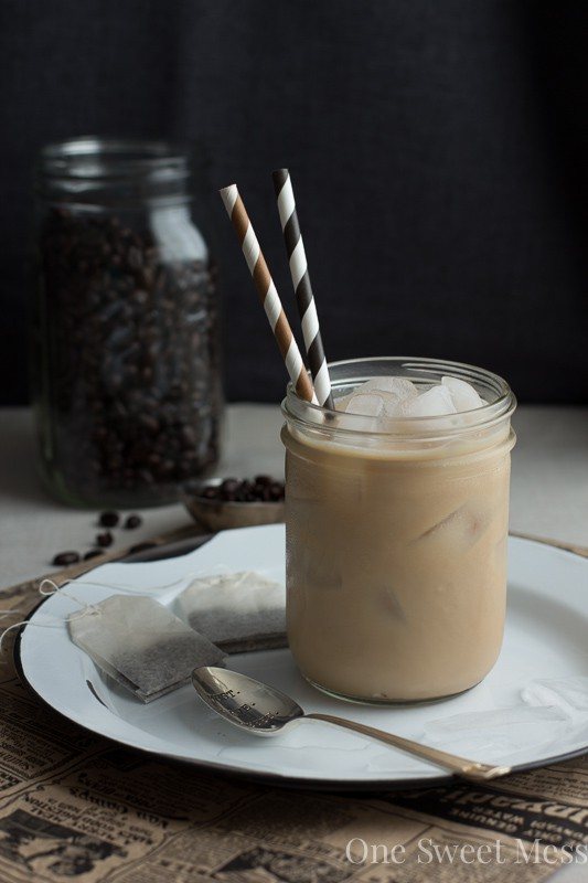 Dirty Chai Tea Latte {Espresso + Chai Tea}