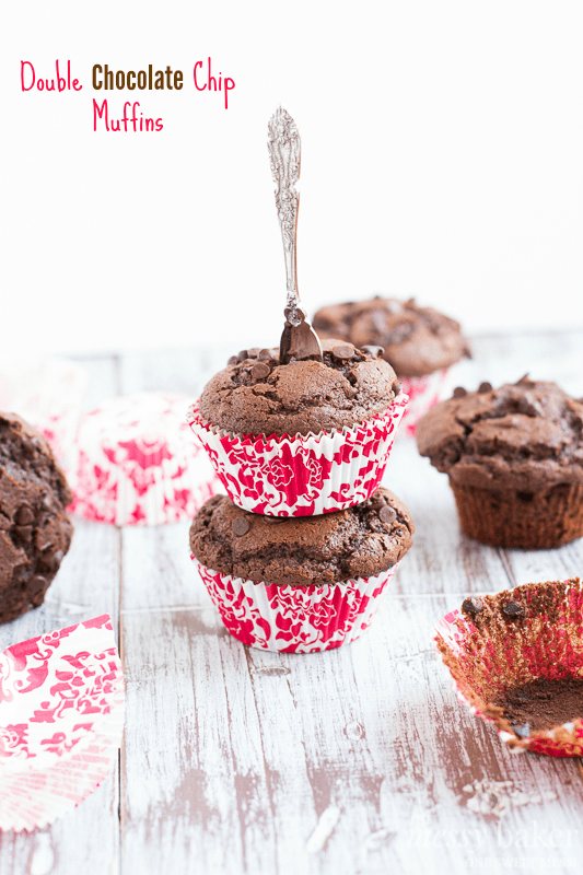 Double Chocolate Chip Muffins