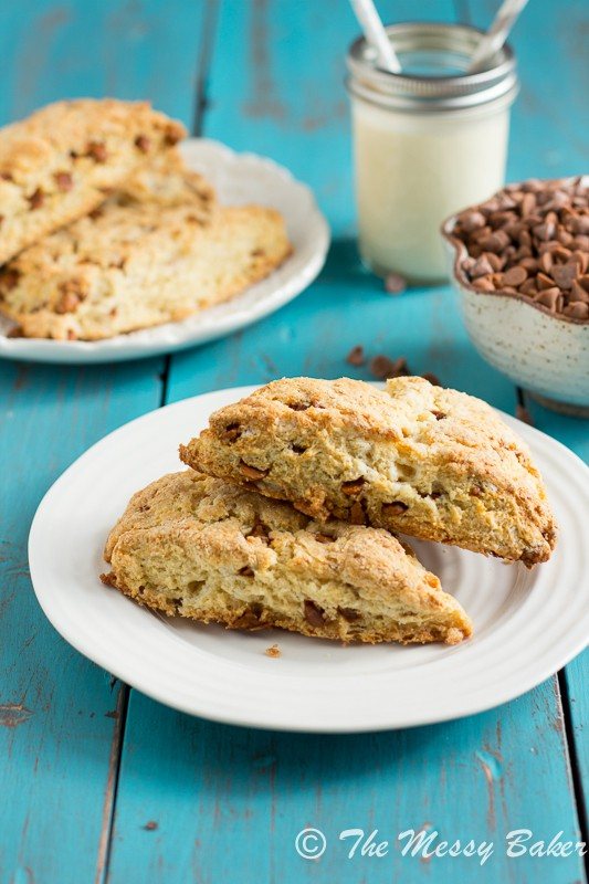 Eggnog Cinnamon Chip Scones ~ A Scone Tutorial