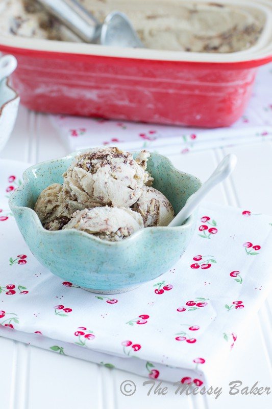 Funky Monkey Ice Cream | www.themessybakerblog.com -7863