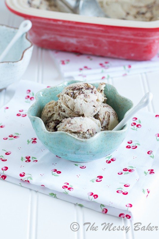 Funky Monkey Ice Cream | www.themessybakerblog.com -7860