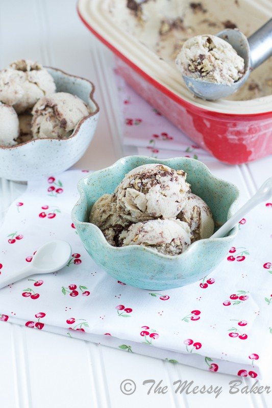Funky Monkey Ice Cream | www.themessybakerblog.com -7870