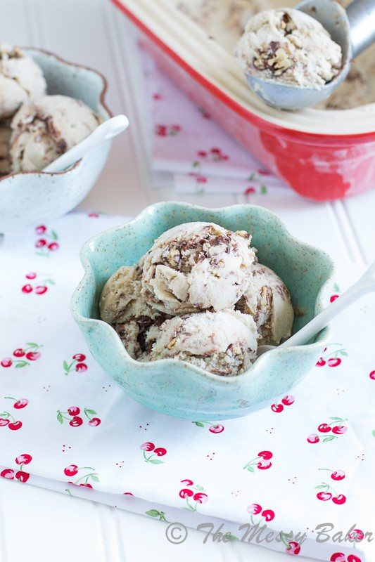 Funky Monkey Ice Cream | www.themessybakerblog.com -7874