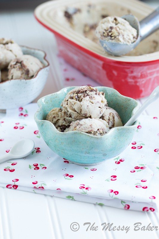 Funky Monkey Ice Cream | www.themessybakerblog.com -7868