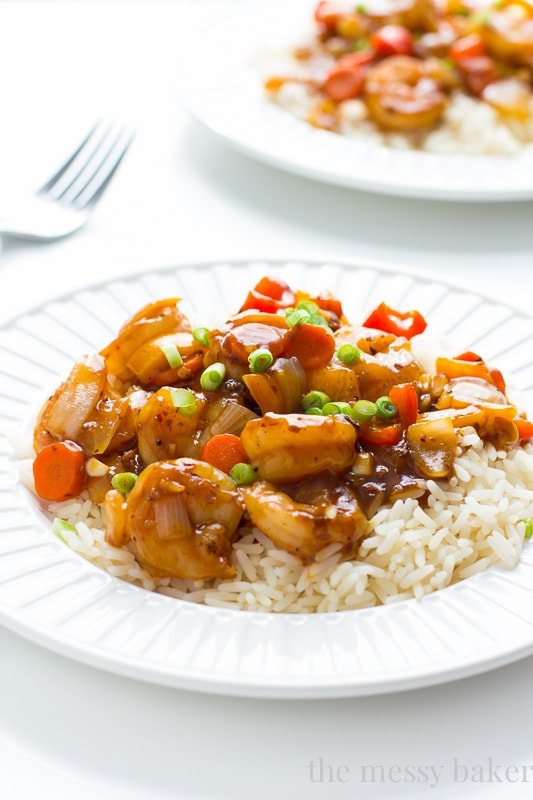 Garlic Shrimp Stir Fry