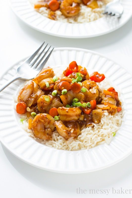 Garlic Shrimp Stir Fry