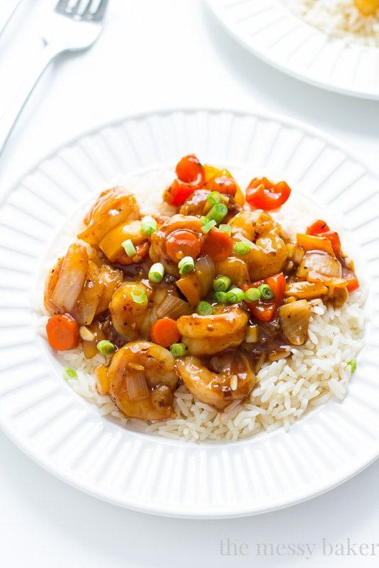 Garlic Shrimp Stir Fry