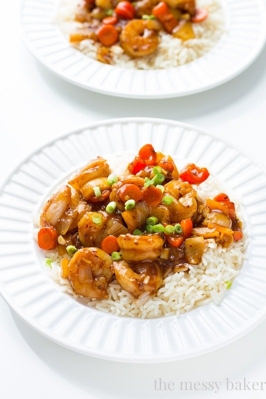 Garlic Shrimp Stir Fry