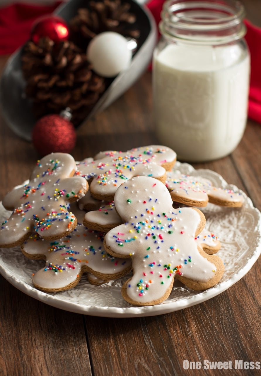 Glazed Gingerbread Men