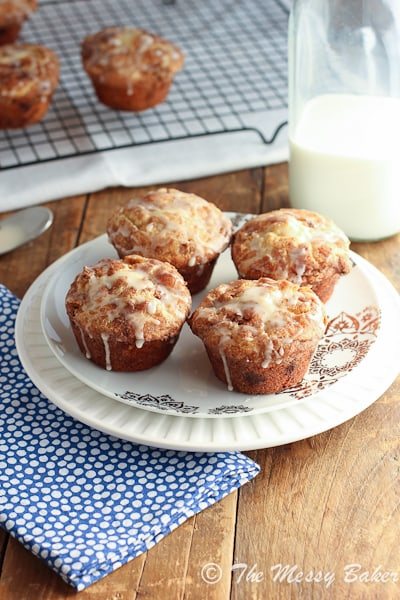 Snickerdoodle Muffins {www.themessybakerblog.com}-5610