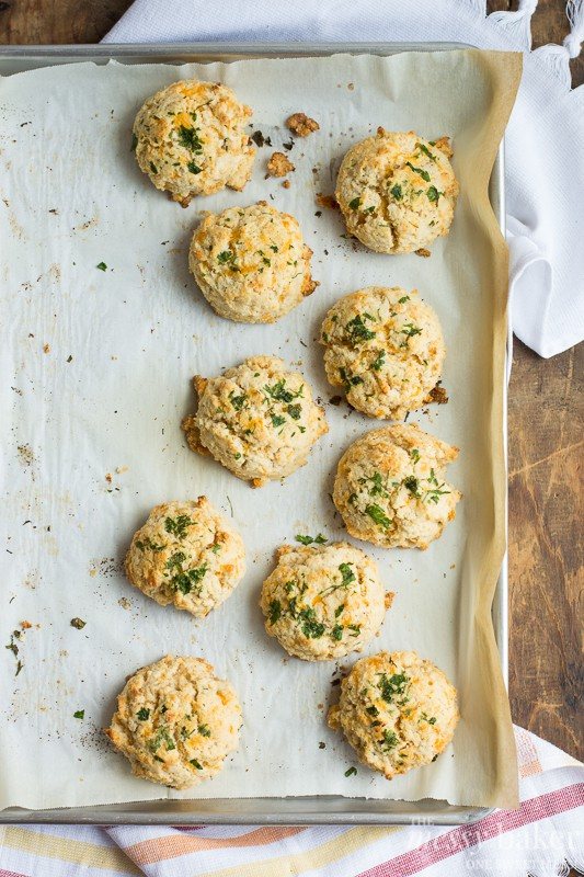 Gluten-Free Chesapeake Cheddar Bay Biscuits | www.themessybakerblog.com