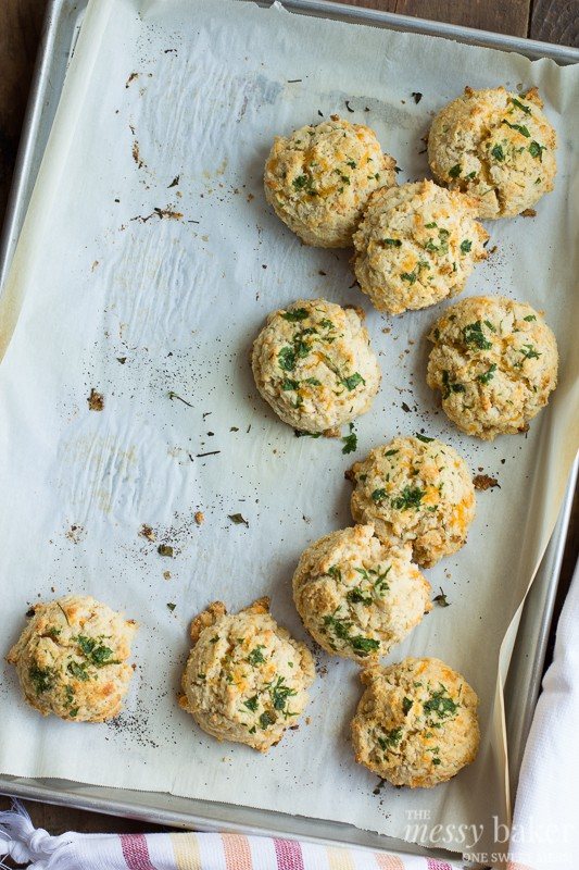 Gluten-Free Chesapeake Cheddar Bay Biscuits
