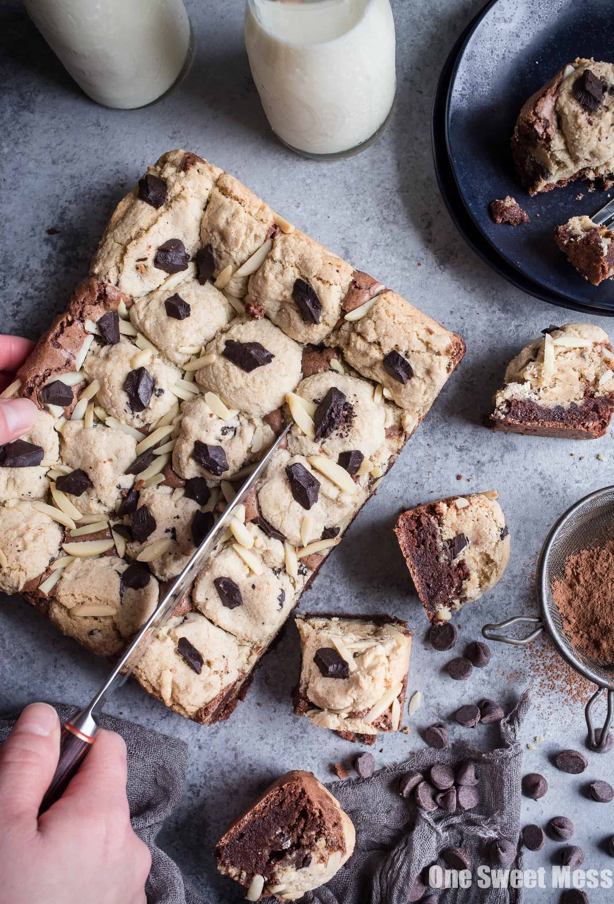 Gluten-Free Chocolate Chip Cookie Brownies