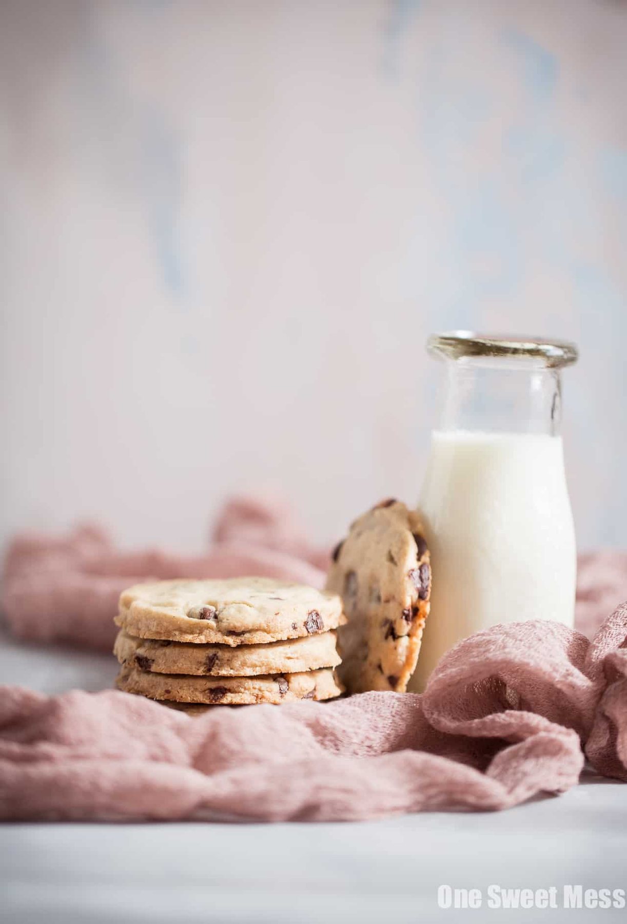 Gluten-Free Chocolate Chip Shortbread Cookies