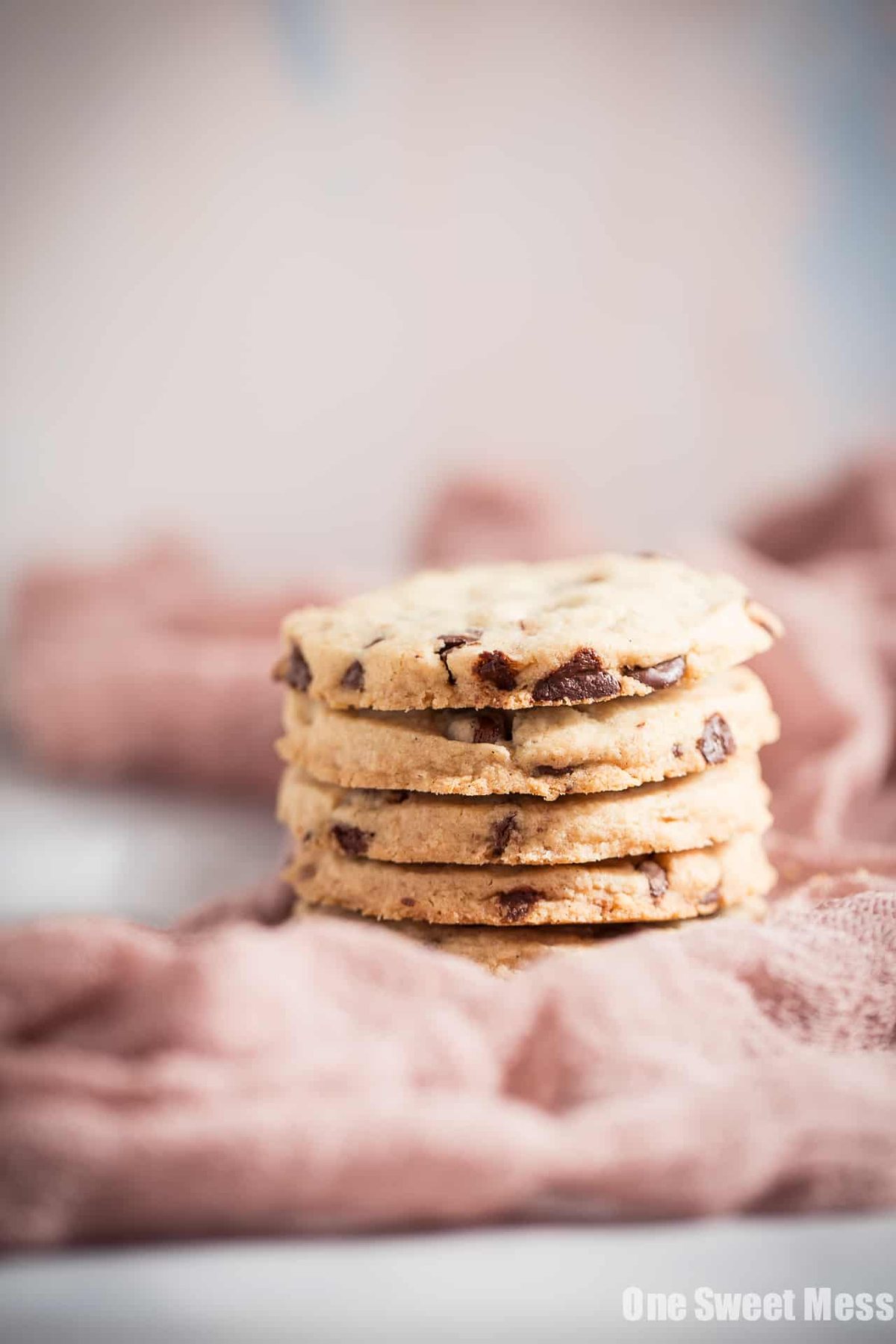 Gluten-Free Chocolate Chip Shortbread Cookies