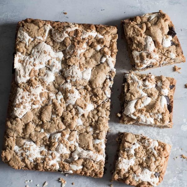 Gluten-Free Peanut Butter S'mores Bars
