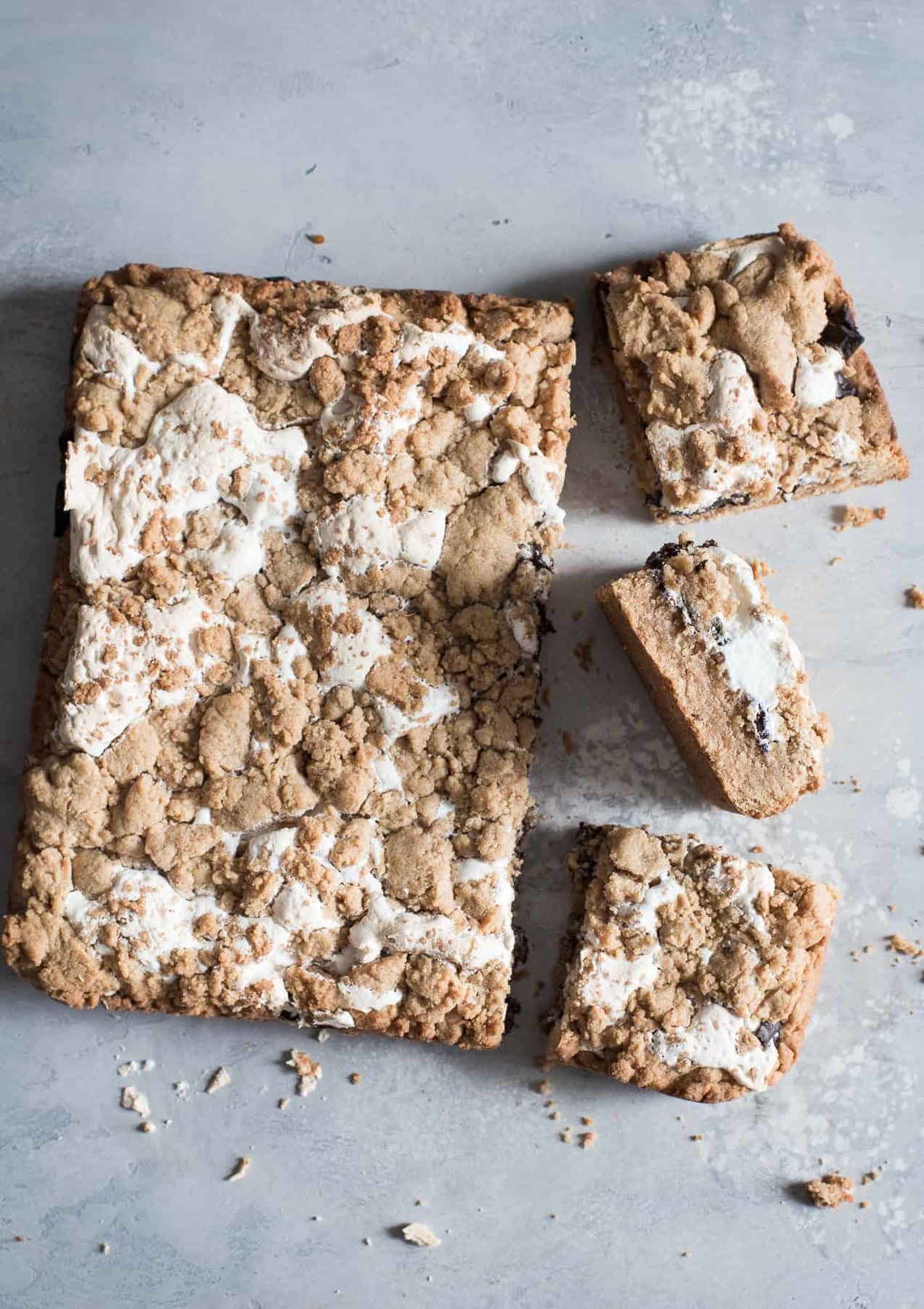 Gluten-Free Peanut Butter S'mores Bars