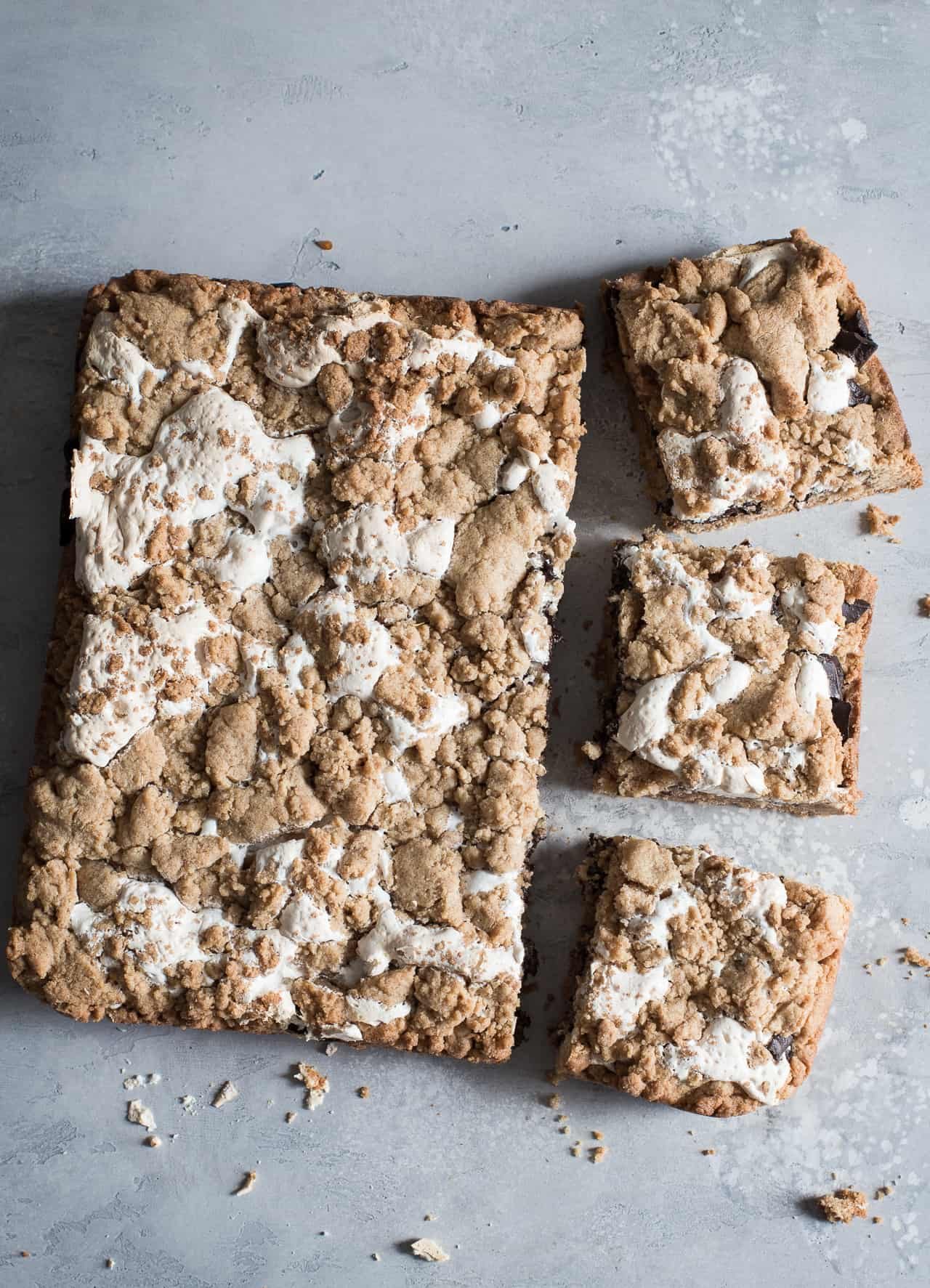 Gluten-Free Peanut Butter S’mores Bars