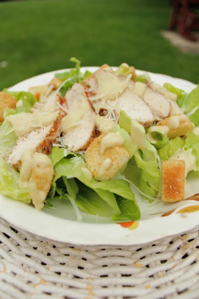 Grilled Chicken Caesar Salad