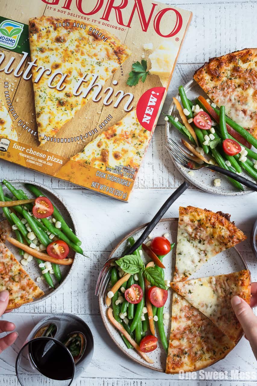 Grilled Corn, Red Pepper and Green Bean Salad {Gluten-Free + Vegan}