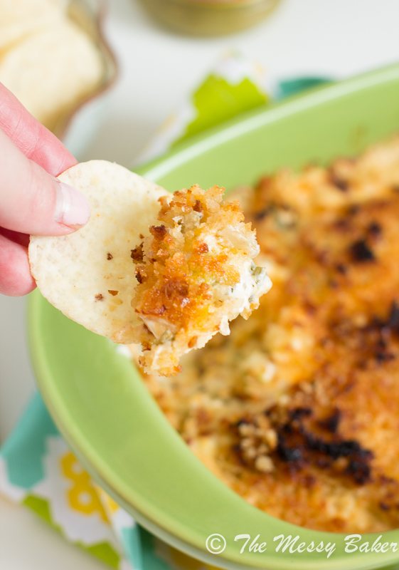 Grilled Jalapeno Popper Dip | www.themessybakerblog.com -8454