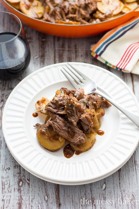 Guinness Braised Brisket with Potatoes
