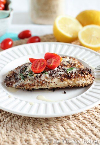 Hazelnut Crusted Tilapia with Lemon Butter-4332