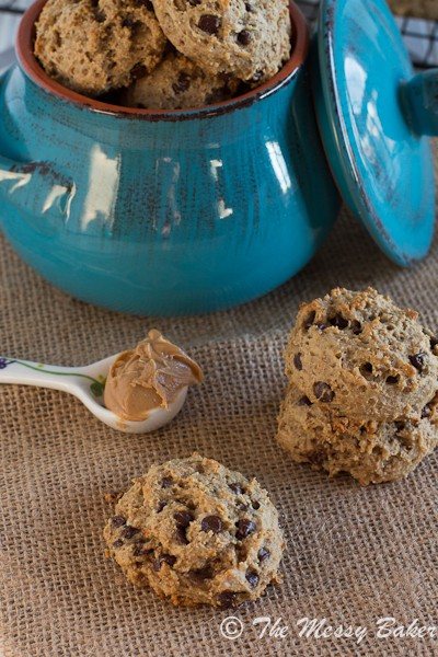 Healthy Peanut Butter Banana Cookies