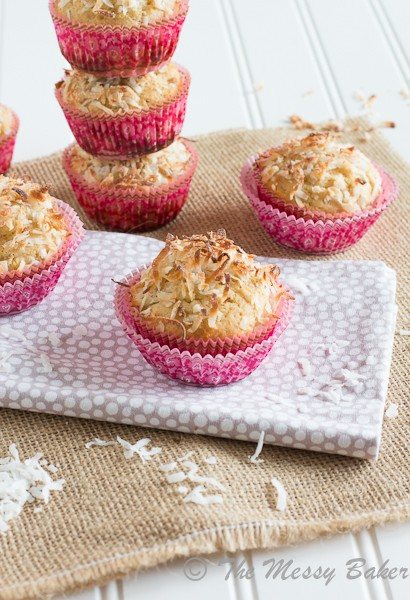 Pina Colada Muffins | www.themessybakerblog.com-6575