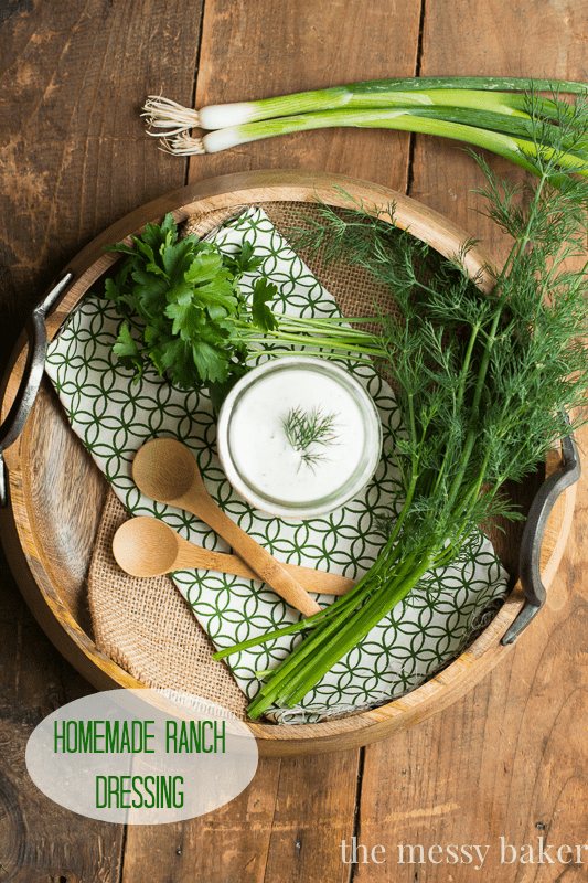 Homemade Buttermilk Ranch Dressing