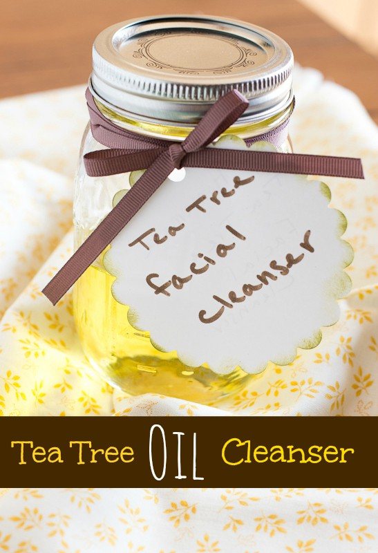 Homemade Tea Tree Oil Facial Cleanser