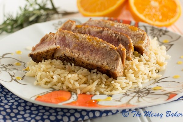 Honey & Orange Glazed Ahi Tuna-6330