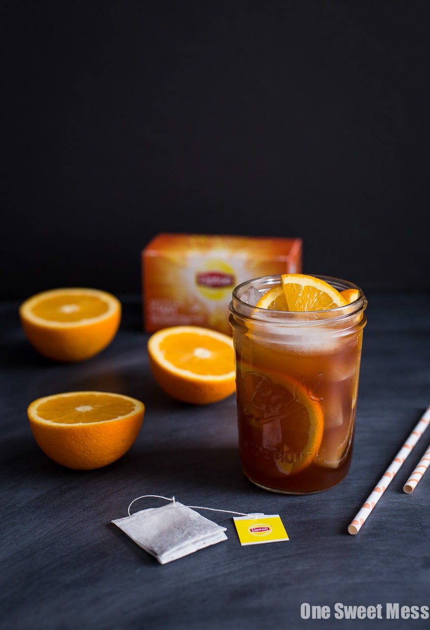 Honey Orange Iced Chai Tea