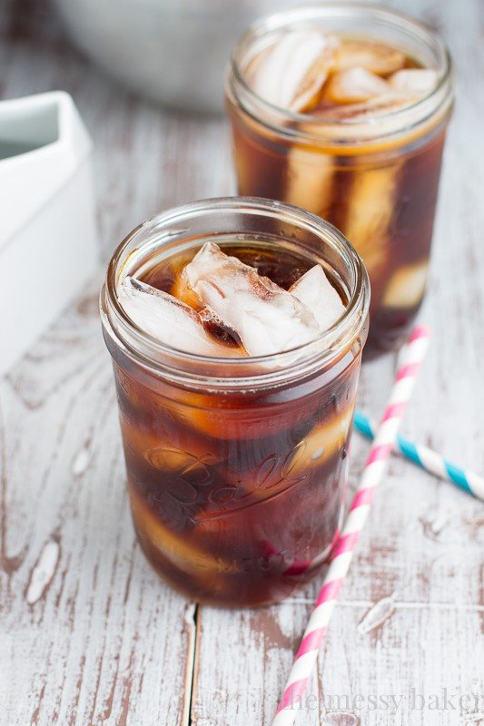 Cold Brewed Coffee Tutorial | www.themessybakerblog.com