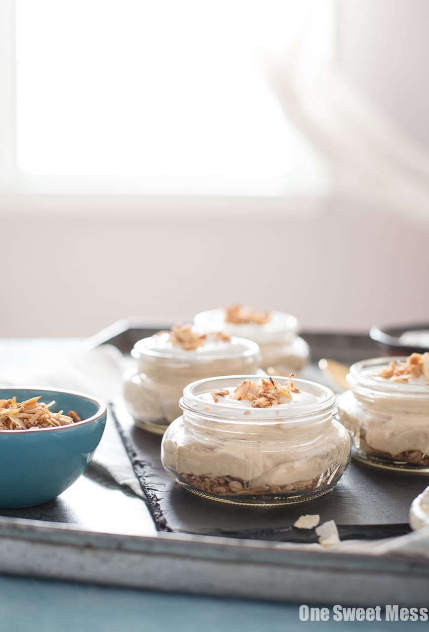 Individual Coconut Cream Pies {Vegan + Gluten-Free}