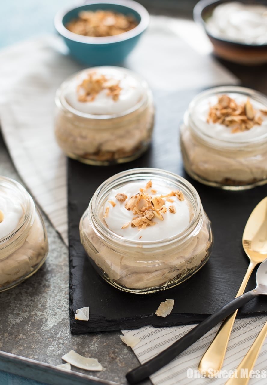 Individual Coconut Cream Pies {Vegan + Gluten-Free}