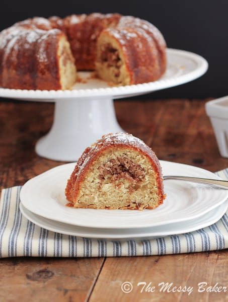 Maple Pecan Bundt {www.themessybakerblog.com}-5119