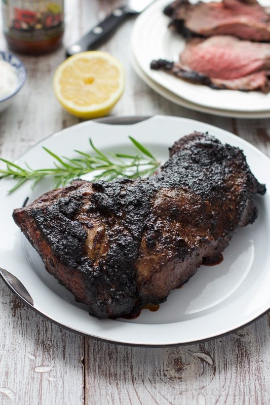 Mediterranean Grilled Lamb with Pale Ale Glaze