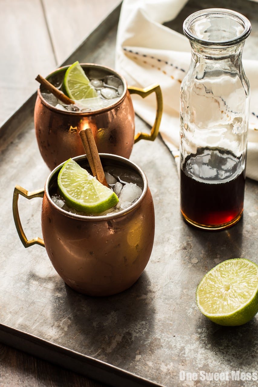 The Mid-Winter Mule: This bourbon-infused cocktail combines fruity Pimm's No.1, ginger beer, and homemade cinnamon simple syrup.