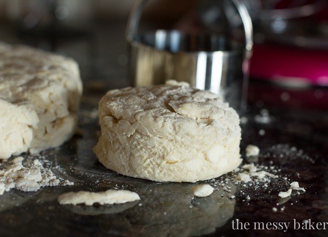 Mile-High Buttermilk Biscuits {A Tutorial} | www.themessybakerblog.com