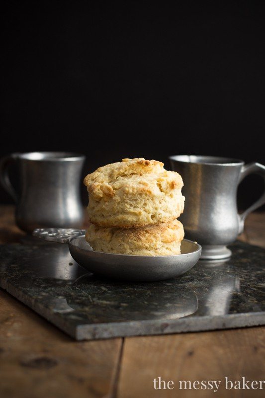 Mile-High Buttermilk Biscuits {A Tutorial}