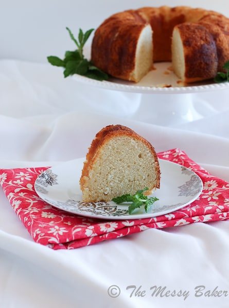 Mojito Bundt Cake