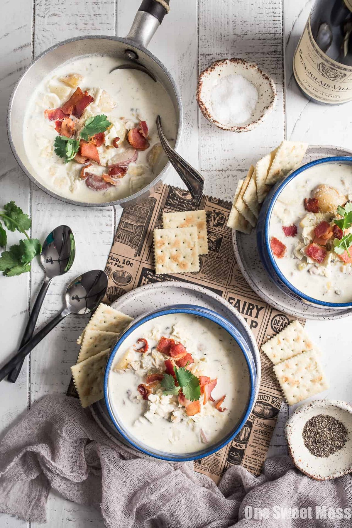 New England Clam Chowder {Gluten-Free}