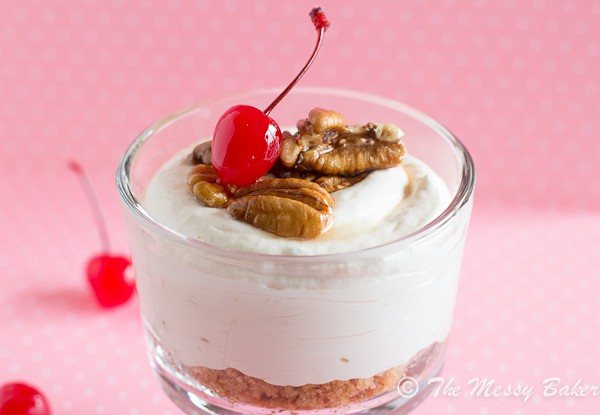 No-Bake Banana Sundae Cheesecake