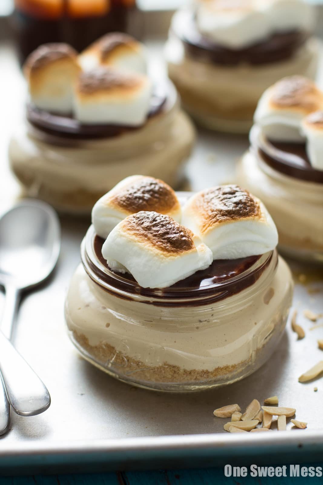 No-Bake S'mores Cheesecake