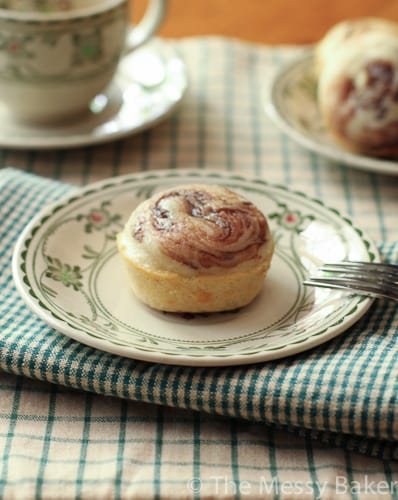 Nutella Swirl Donut Muffins